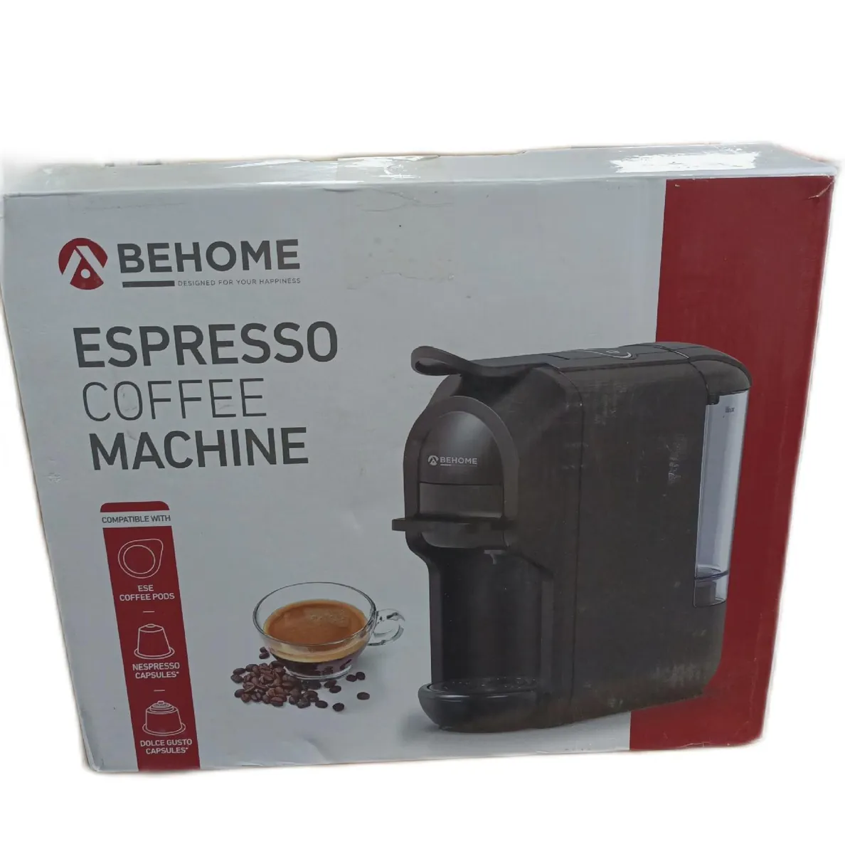BEHOME Kaffeemaschine Kaffeezubereiter Küchenmaschine adapter für Nespresso Pads Dolce Gusto