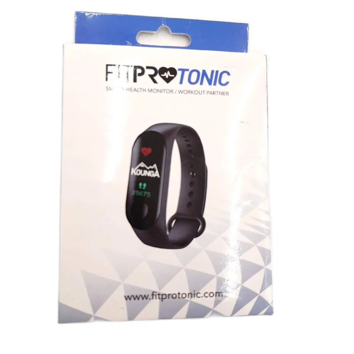 Kounga Activity Tracker Fitness Tracker Gesundheit FitPro Tonic Herzfrequenzmesser Schrittzähler