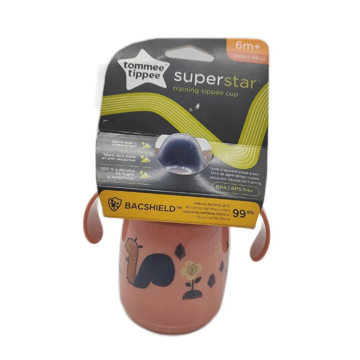 Tommee Tippee Trinklernbecher Babyhelfer Superstar Auslaufsicher Schüttelsicher