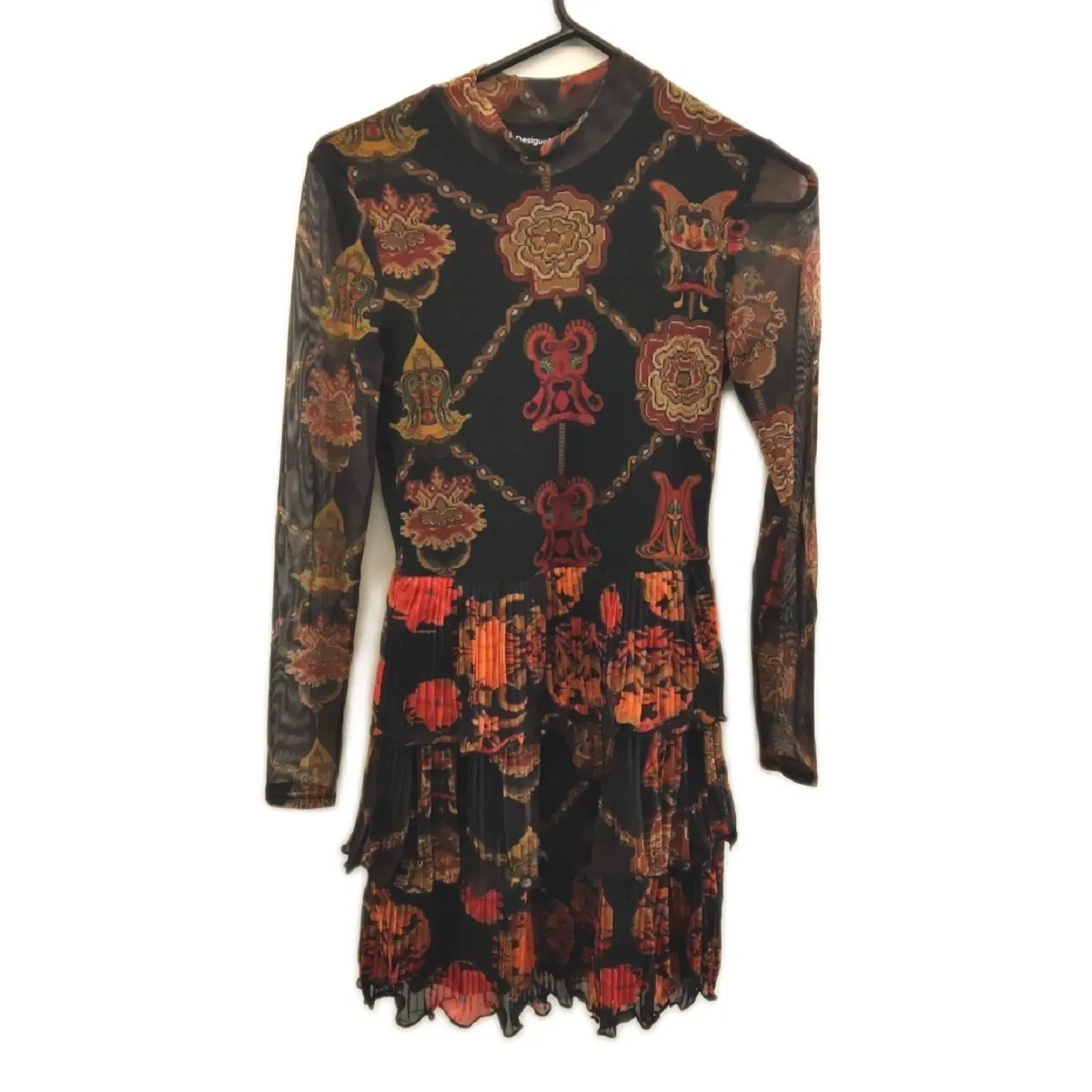Desigual Damen Kleid Damenmode Ts Daphne 2000 Black Elegant Kleid Schwarz EU Größe