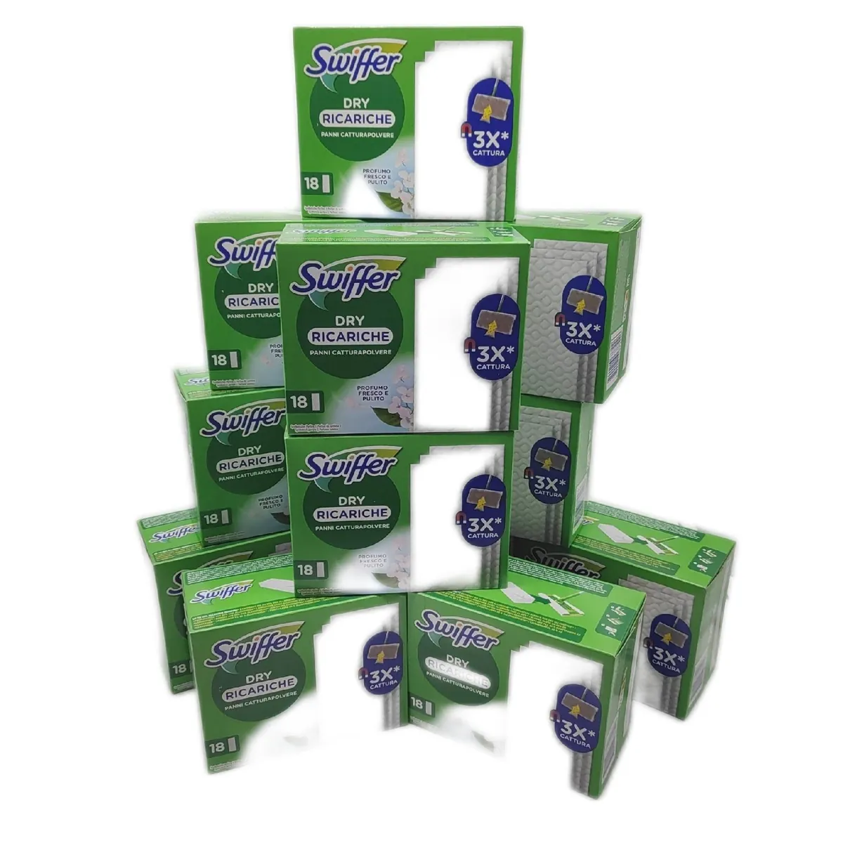 Swiffer Reinigungstücher Reinigungsbedarf 216 Stück Staubaufnahme Auffangen Fussel Picker