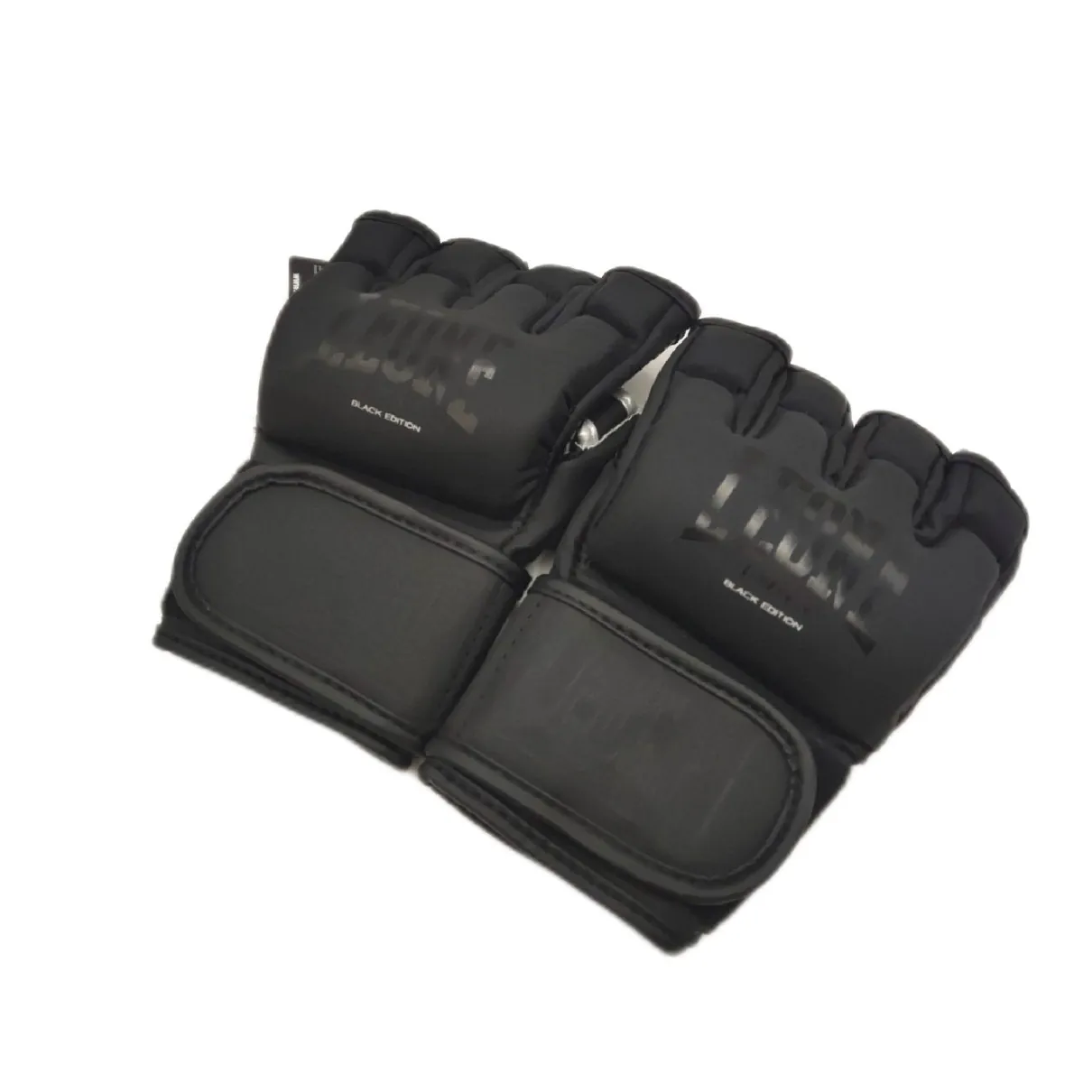 Leone 1947 MMA Handschuhe Kampfsport Black Edition Schwarz L GP105 Training