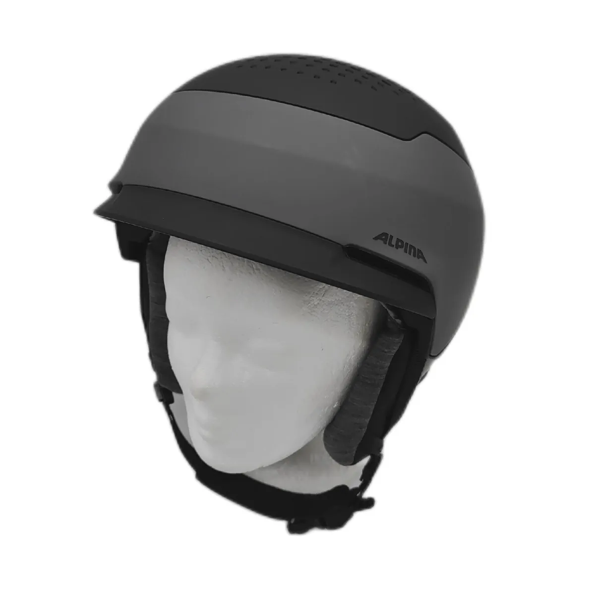 Alpina Skihelm Kopfschutz Outdoor GEMS Midnight Grey Black Matt Sicherheitsschutz