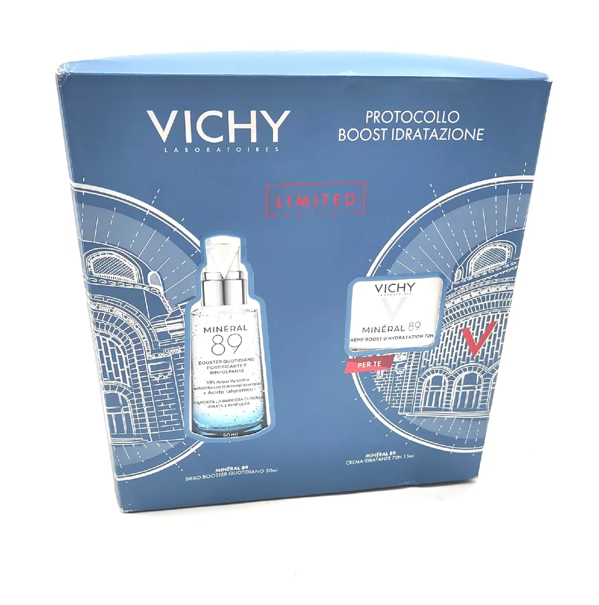 Vichy Serum Gesichtspflege Mineral 89 Geschenkset Boost Hydration Pflege Routine