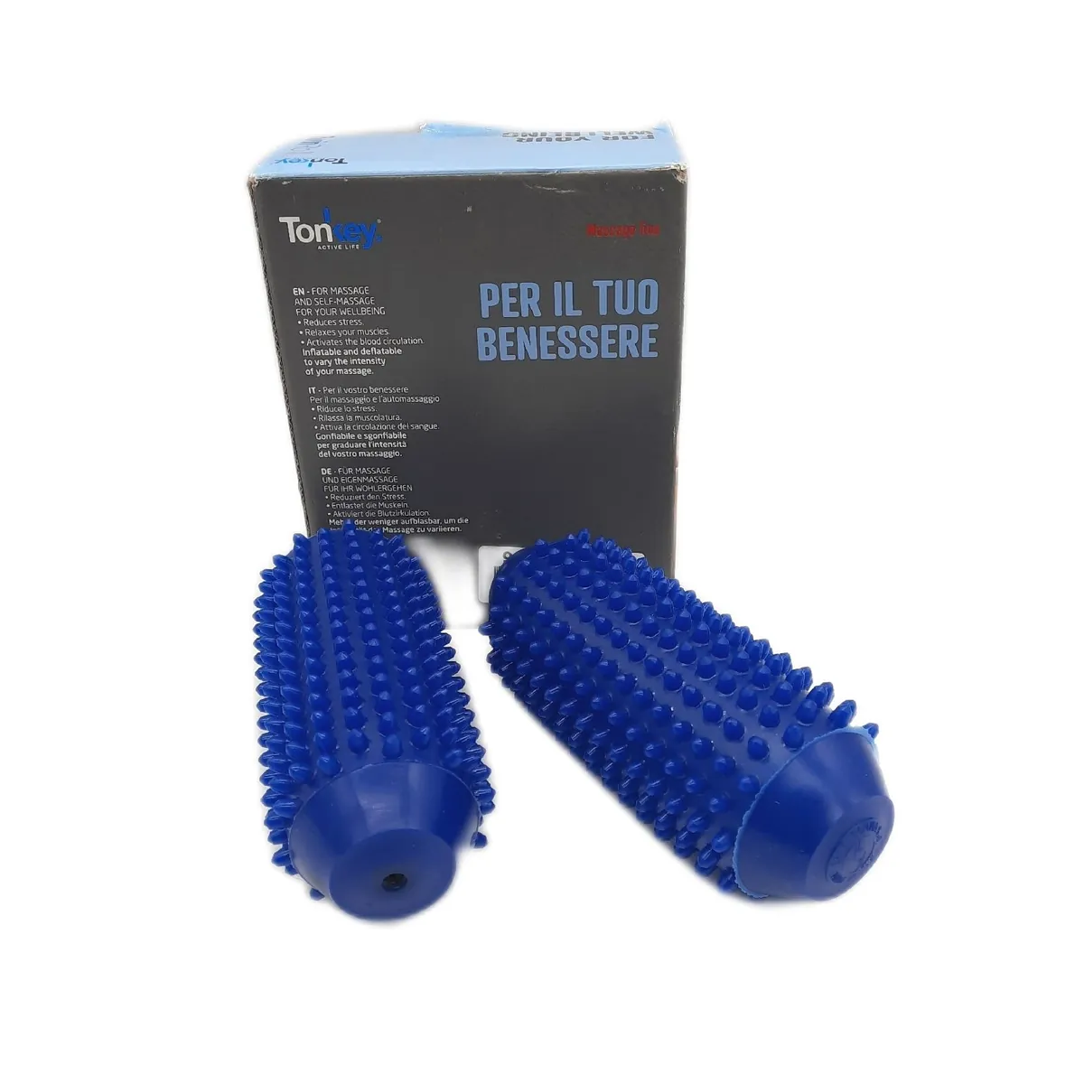 Pezzi Massagerolle Fitness Hilfsmittel TwinRoll Entspannung Regeneration Training Rehabilitation