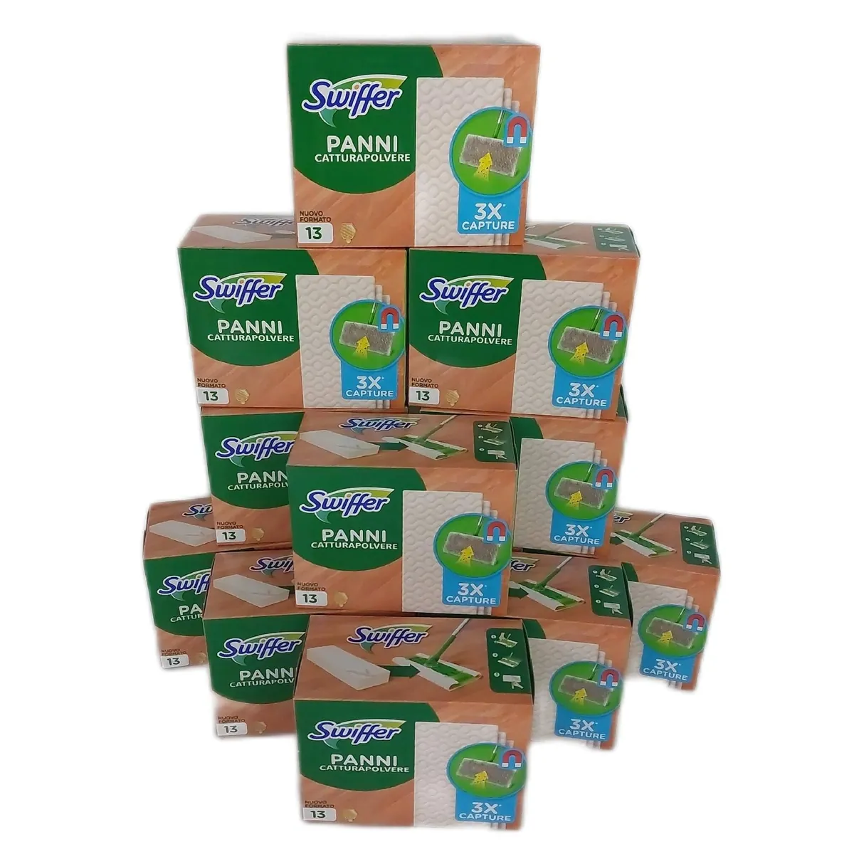 Swiffer Staubtücher Reinigung Haushalt Parkett Mikrofaser Schmutzfänger Saugt Sta