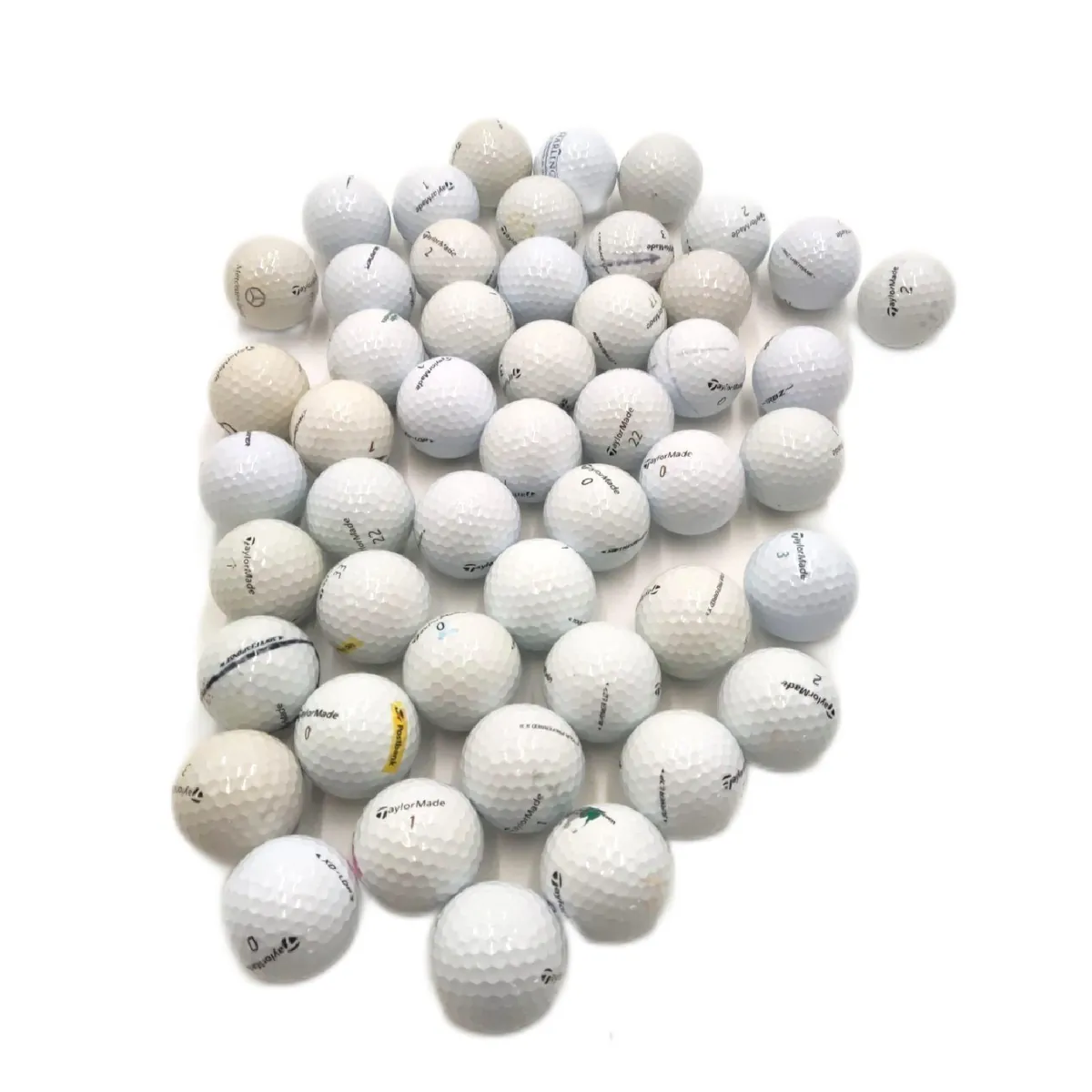 Taylor Made Golfbälle Sportausrüstung Clearance Mix 50 Bälle Trainingsspiel