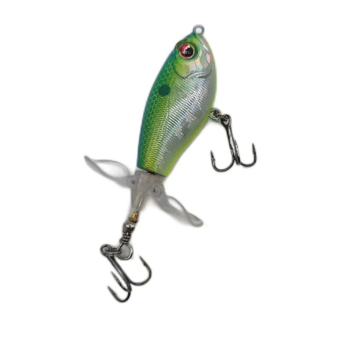 TRUSCEND Angelköder Angelzubehör Set Topwater Köder Angeln Hecht Z