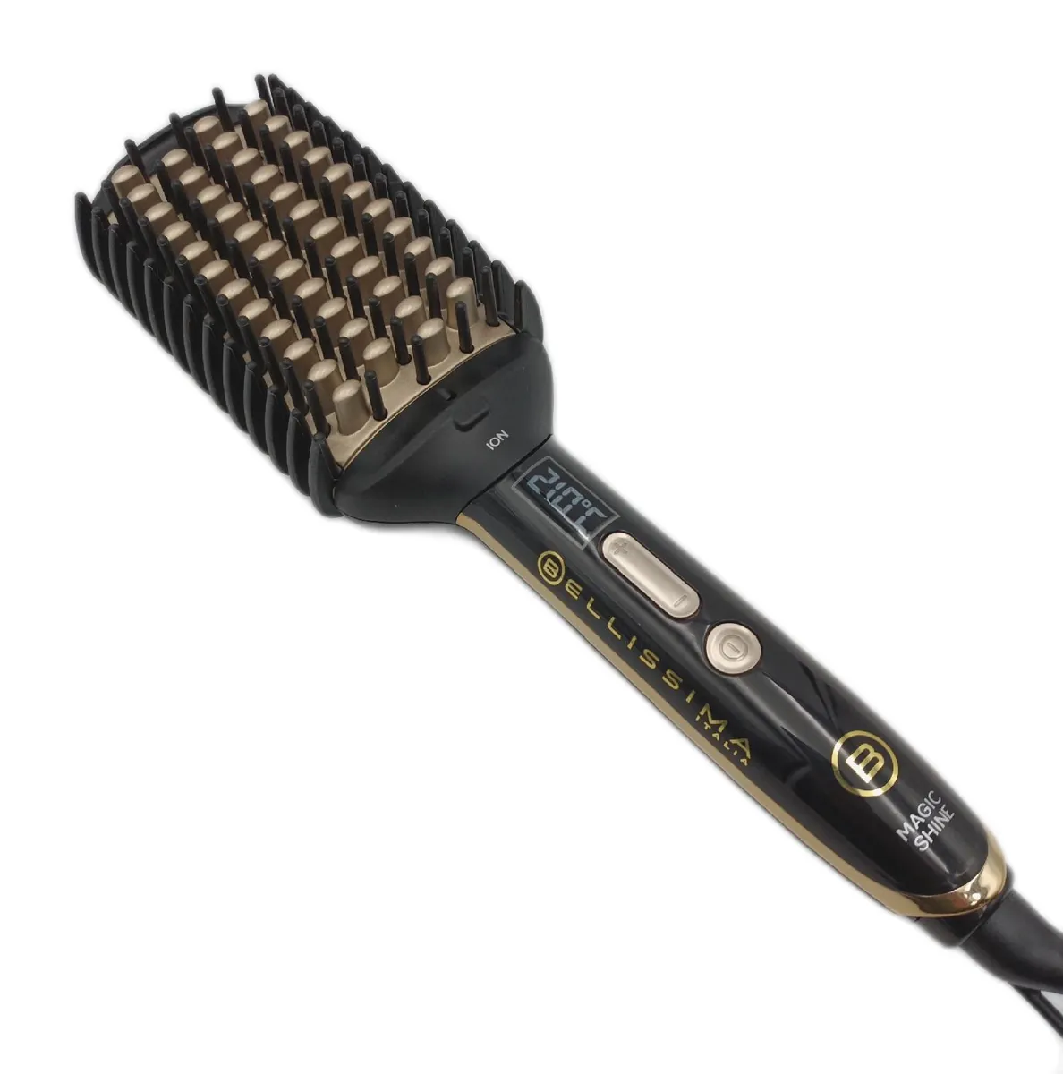 Bellissima Glättbürste Haarpflege Elektrische Glättbürste Magic Shine Styling Eff
