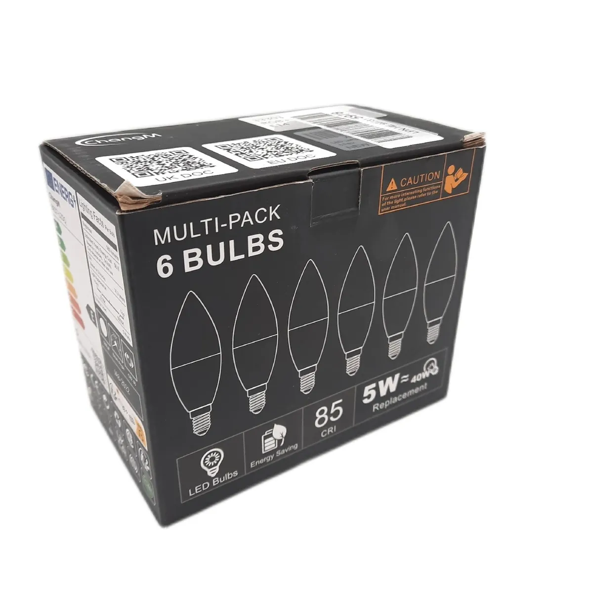 LED Glühbirne E14 Kerzenform Beleuchtung 5 Watt ersetzt 40 Watt RGB Lichtfarben Batteriefrei energieeffizient bunt