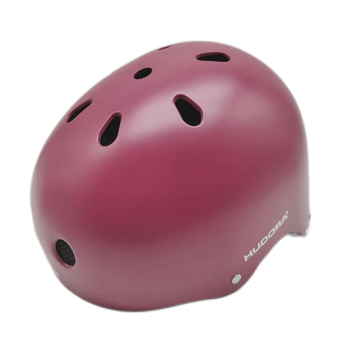 HUDORA Skaterhelm Helme Street Berry Größe 48 52 cm Sicherheit Komfort
