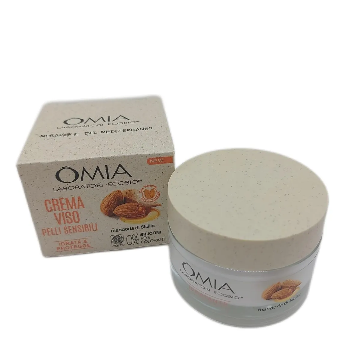 Omia Gesichtscreme Anti Falten Gesichtspflege Argan Hyaluronsäure Fe