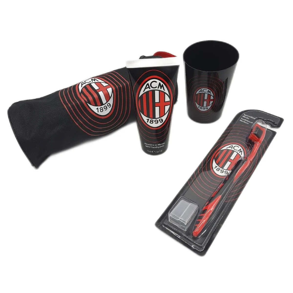 AC Milan Körperpflege Set Körperpflege Set AC Milan Geschenkset Frisch Pflege