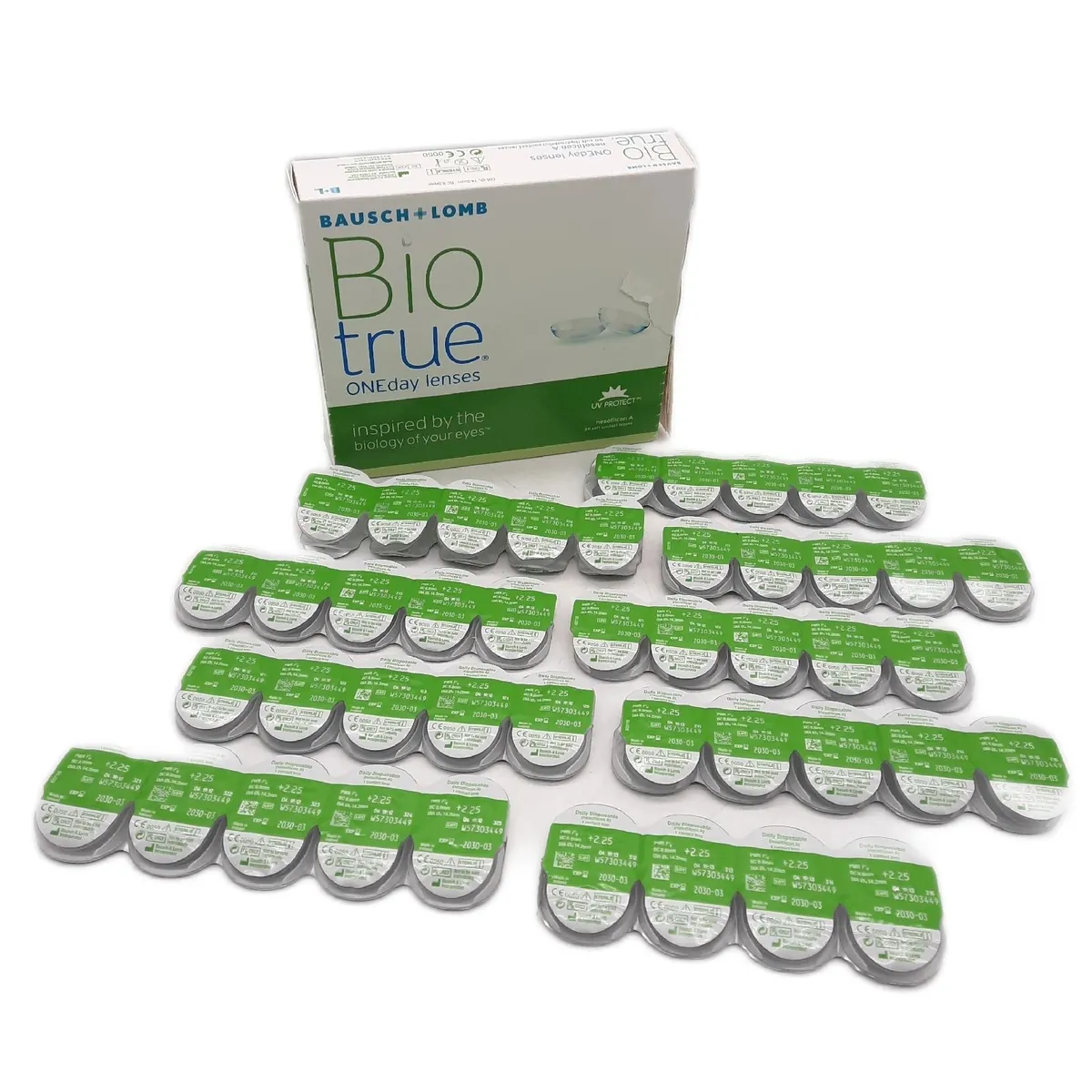 Biotrue ONEday Tages-Kontaktlinsen, 88 Linsen, Basiskurve 8,6 mm - Unvollständig