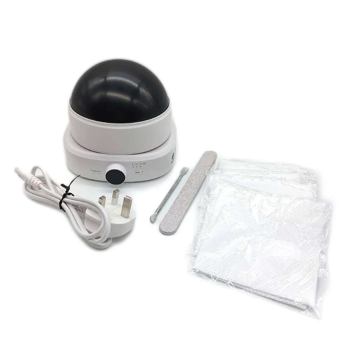 Elektrische Nägel Einweichschale Nailart Set Gellack Einstellbare Temperatur Soak