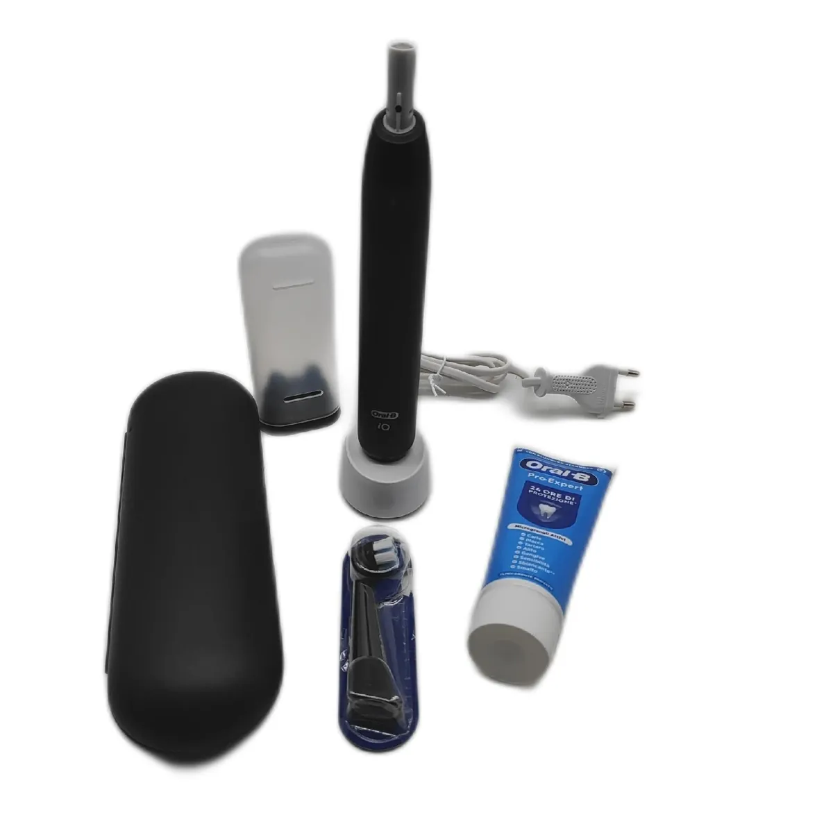 Oral B elektrische Zahnbürste Zahnpflege iO 2 Schwarz Reinigungskraft Technologie