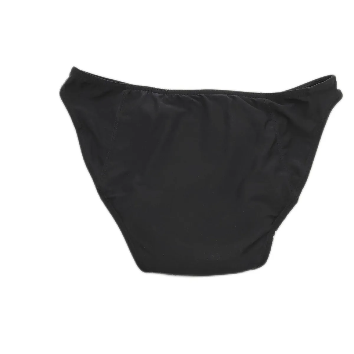 Reslip Menstruationshose Damen Bekleidung Bikini Stil Schwarz Komfort Sicherheit Schutz