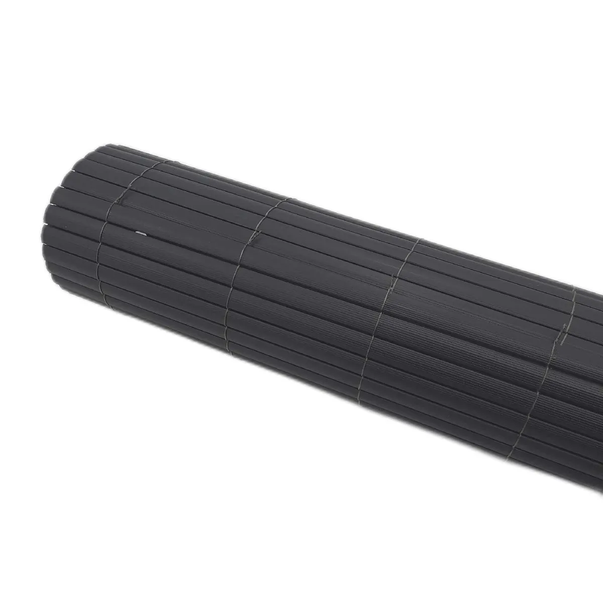 PVC Palisander Sichtschutz Zaun Garten Ultra verstärkt Doppelbefestigungsklammern langleb