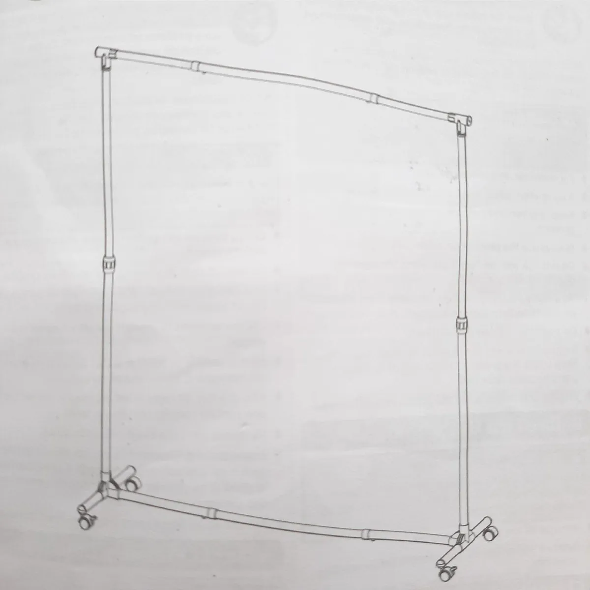 Amazon Basics Kleiderständer Bekleidungsaufbewahrung 89 x 144 cm Stabil Mobil