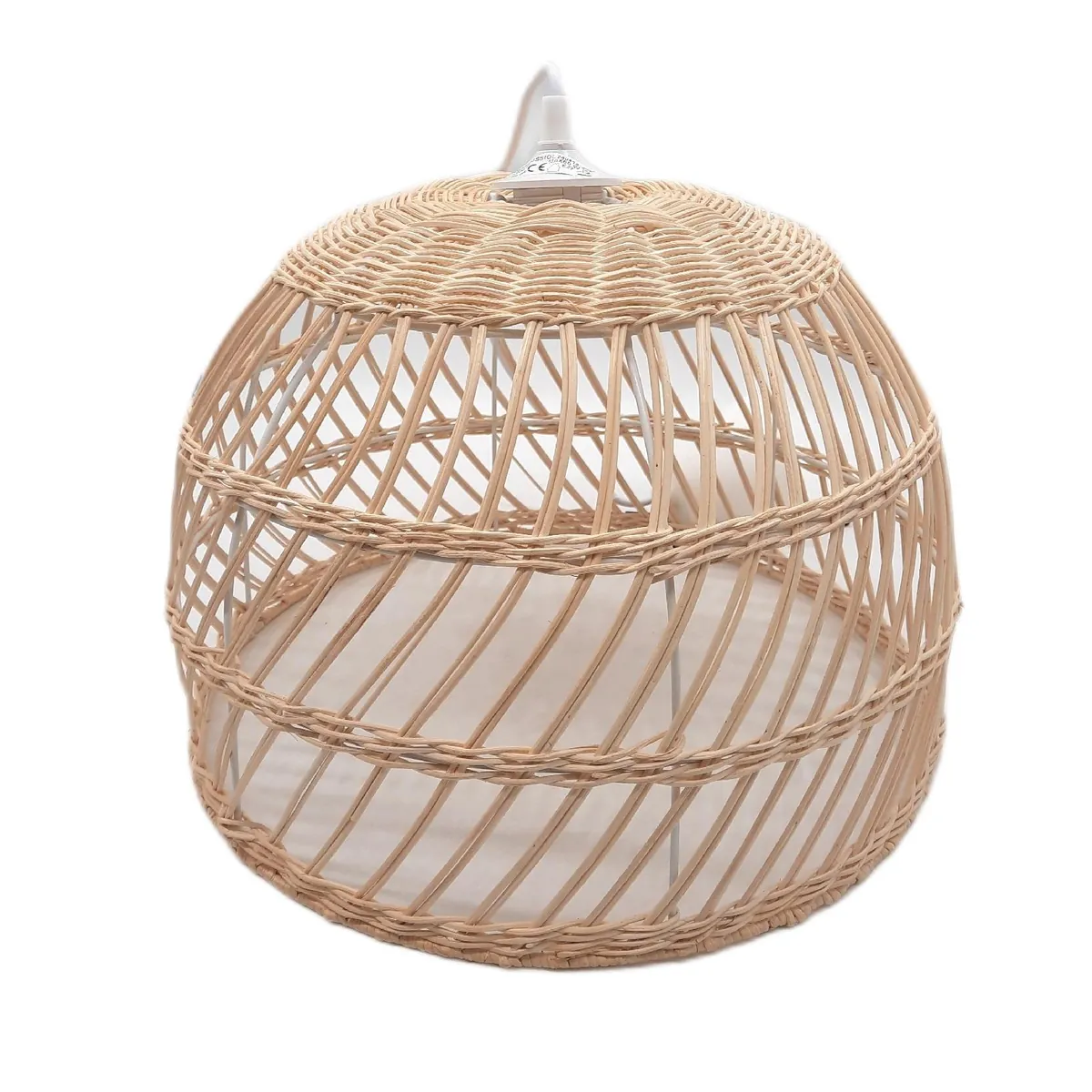Lussiol Hängeleuchte Beleuchtung Saigon Rattan Design Skandinavisch Hygge Chic Innenbereich
