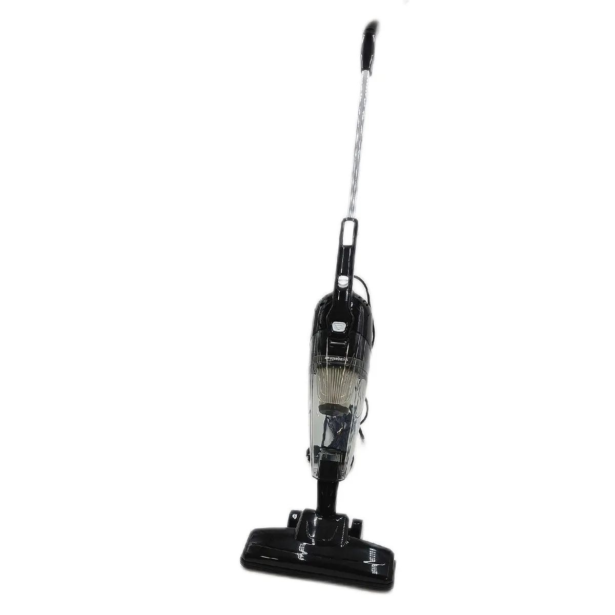 Amazon Basics Stielstaubsauger, 2-in-1-Gerät mit Kabel, ECO-Motor, HEPA-Filter, geringes Gewicht, Schwarz