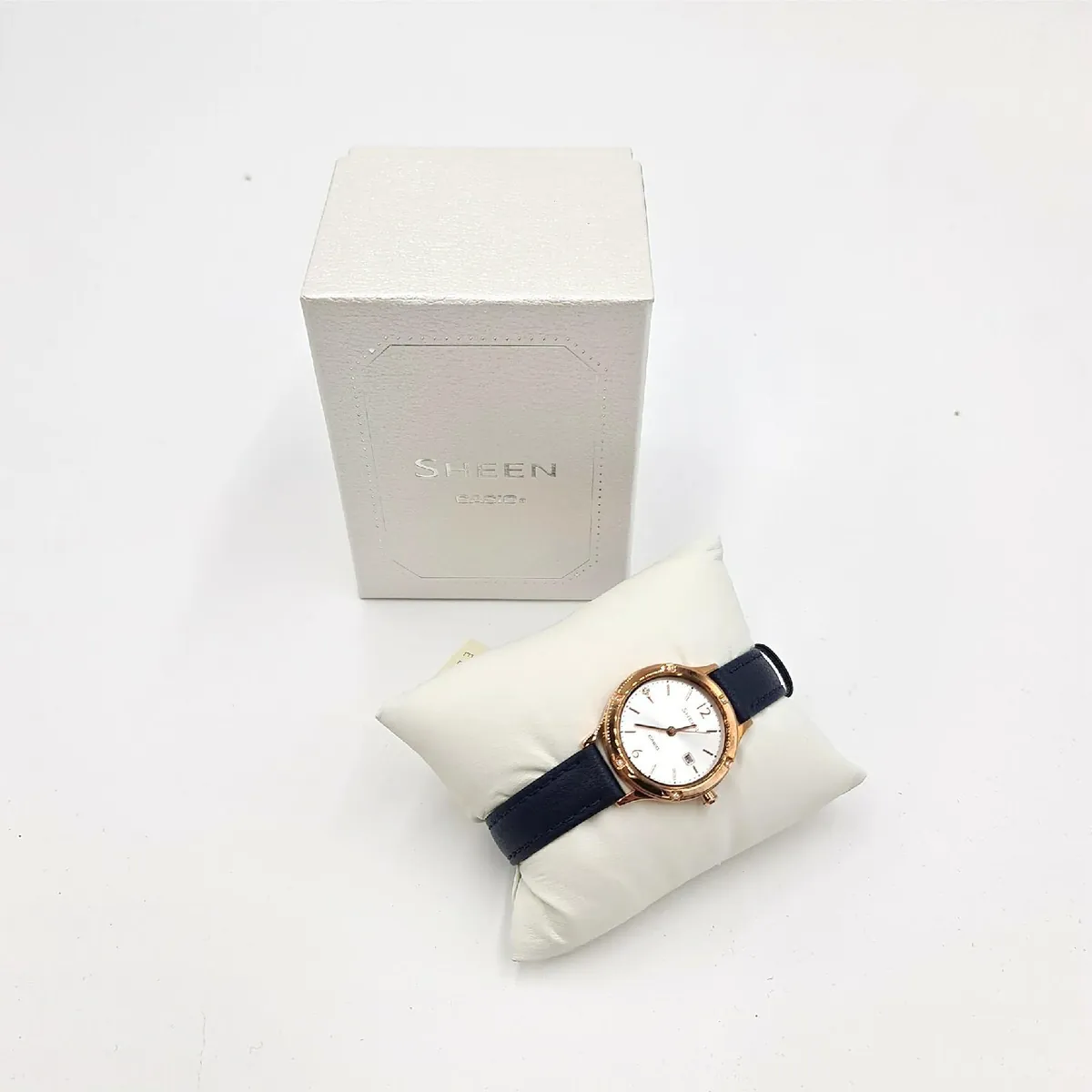 Casio Damenuhr Uhren Kollektion SHE 4533PGL 7BUER Elegant