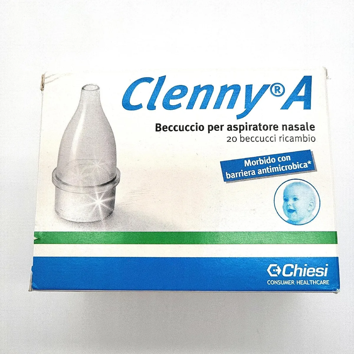 Clenny Clenny A Weiche Nasensauger-Düse mit Atemwegsbarriere