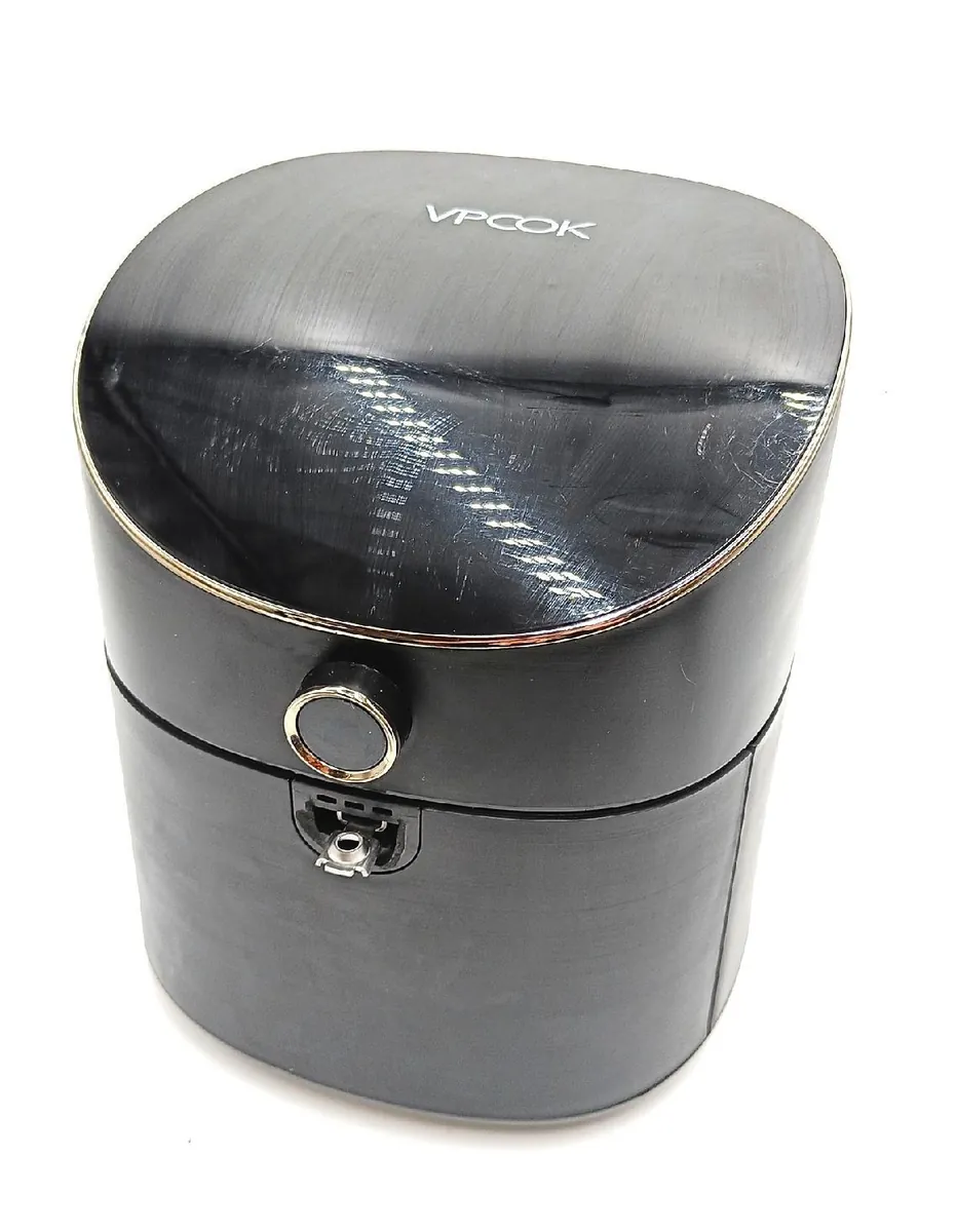 Vpcok DirectHeißluftfritteuse XXL Friteuse Heißluftfriteuse 5,5L Air Fryers 15 Programmen Airfryer Heisluftfritöse Heißluftfritteuse mit digitalem LED-Touchscreen/Vorheizen&Warmhalten/Rezept(MEHRWEG)