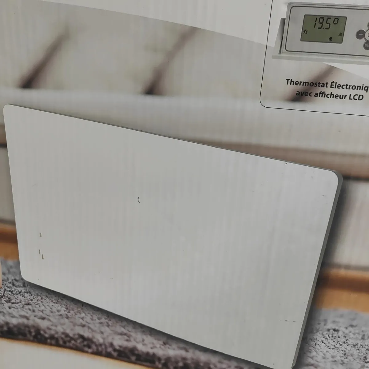 Klaas Glasstrahler Heizung Elektrogeräte Carrera 1500W Wohnzimmer warmes Heizen