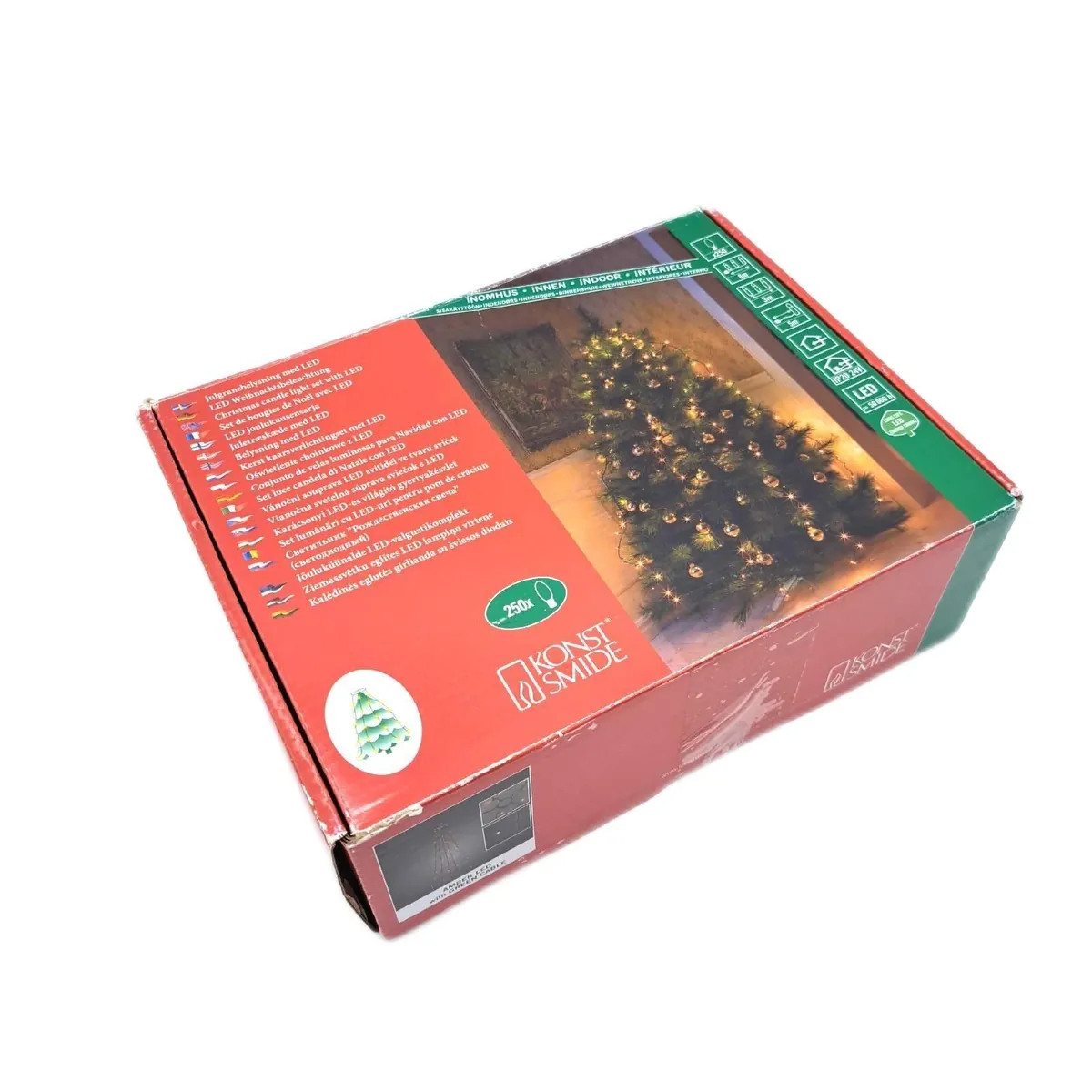 Konstsmide Baummantel Beleuchtung Weihnachtsbaum 6362 820 LED Lichterk