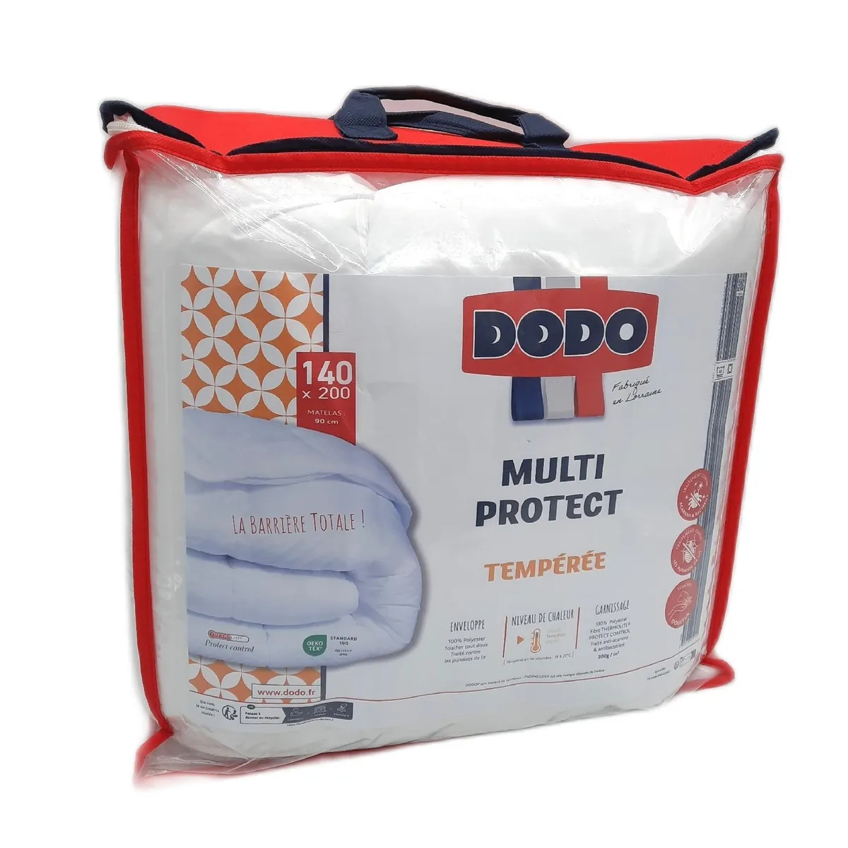 DODO Bettdecke Bettwäsche Schlafzimmer Tempere 140x200 Milbenschutz Bettwan