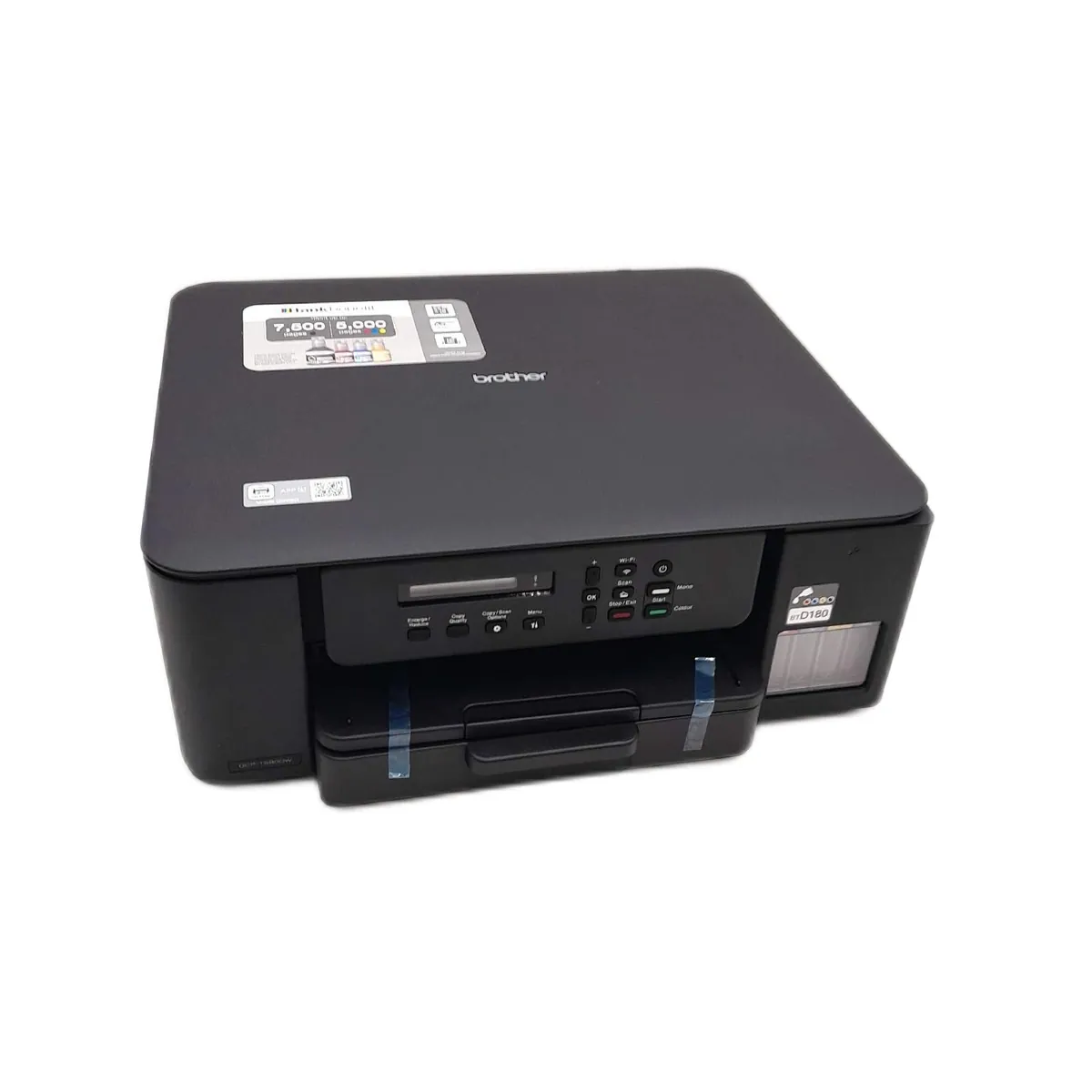 Brother Tintentankdrucker Multifunktionsgerät Büro Ausstattung DCP T580DW kabellos und