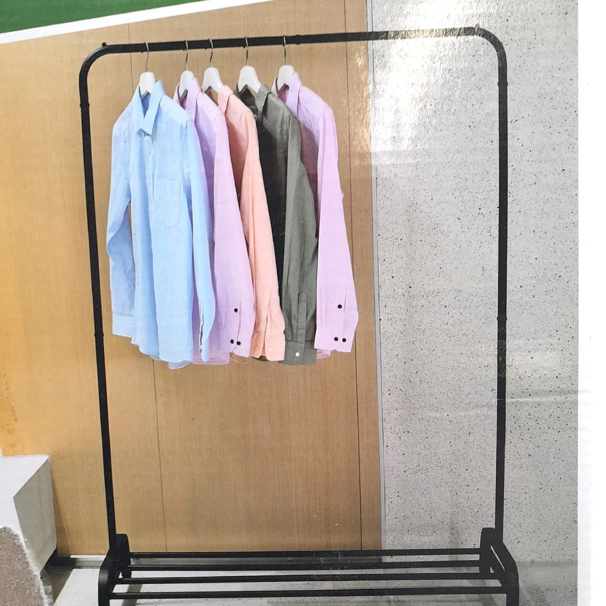 Amig Kleiderstange Organizer Kleidung Ordnungssystem 110x45 praktische Aufbewahrung