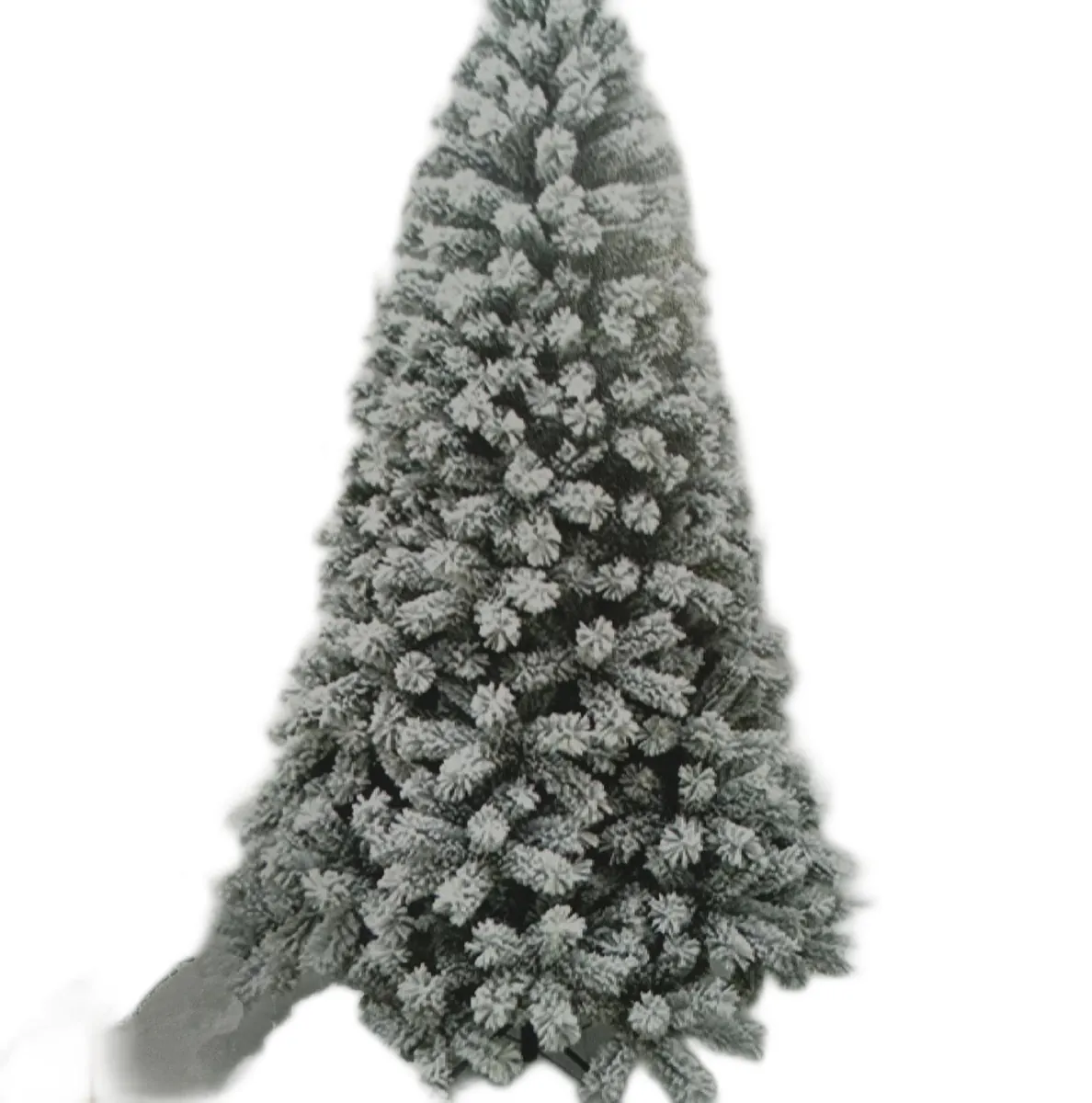 BAKAJI Weihnachtsbaum Dekoration Dekoration Zubehör Kiefer Royal Super Dicker Schnee Basis Kreuz Design