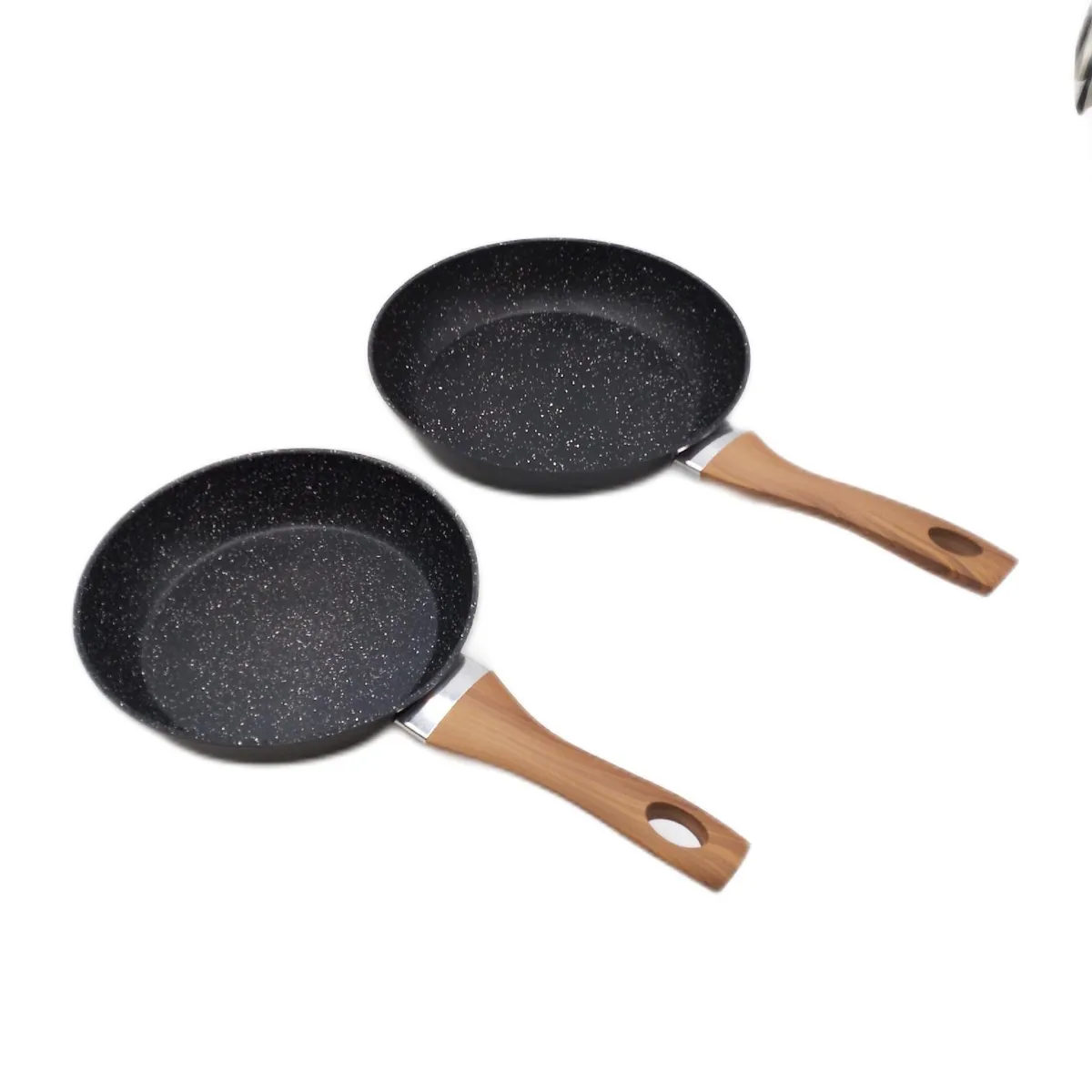 Toga Set 2 Pfannen 20 cm 24 cm Aluminium Induktion Kochgeschirr