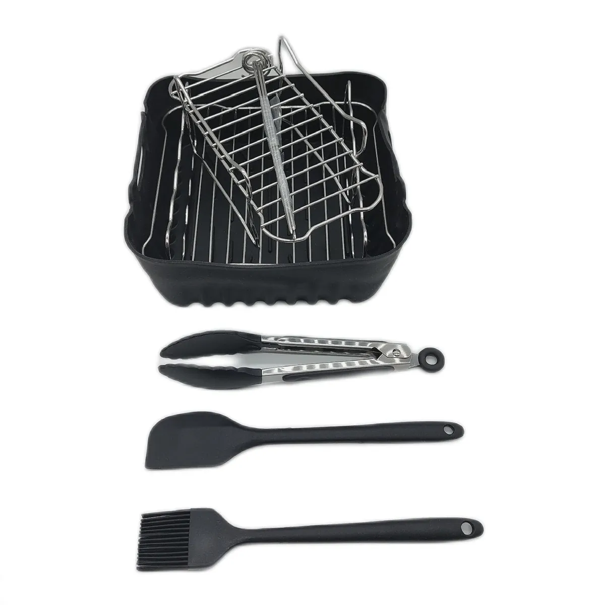Philips Zubehörset Ersatzteile Dual Basket 3000 Hei Luftfritteuse Küchenhelfer Auf