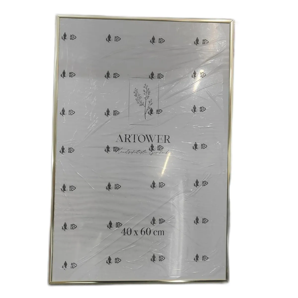 Artower Bilderrahmen Rahmen Metallrahmen Gold 40x60 cm elegant modern klassisch