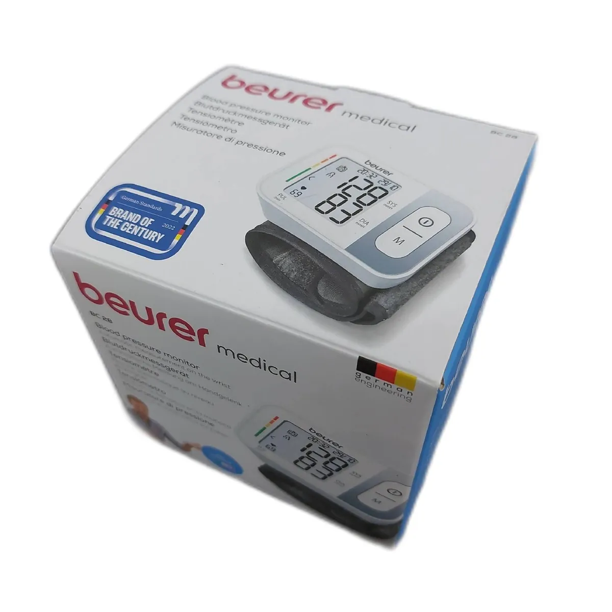 Beurer BC 28 Handgelenk Blutdruckmessgerät farbiger Einstufung Blood Medical;Handgelenk;Blutdruckmessgerät;BC 28;Gesundheit