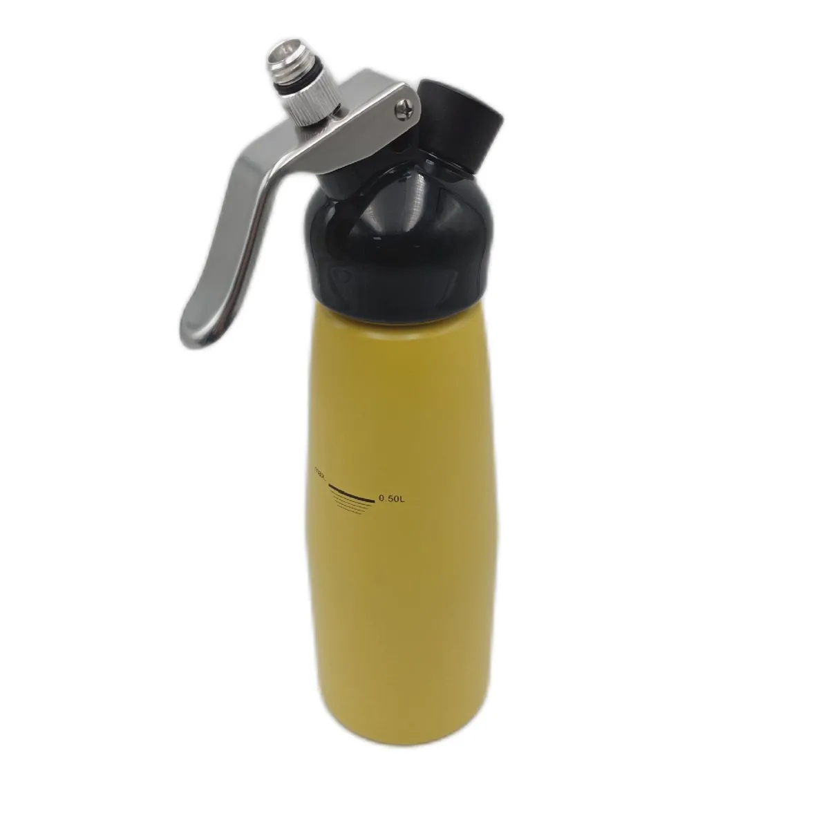 ASelected 500 ml professioneller Sahnespender Aluminium nur abgebildete Teile