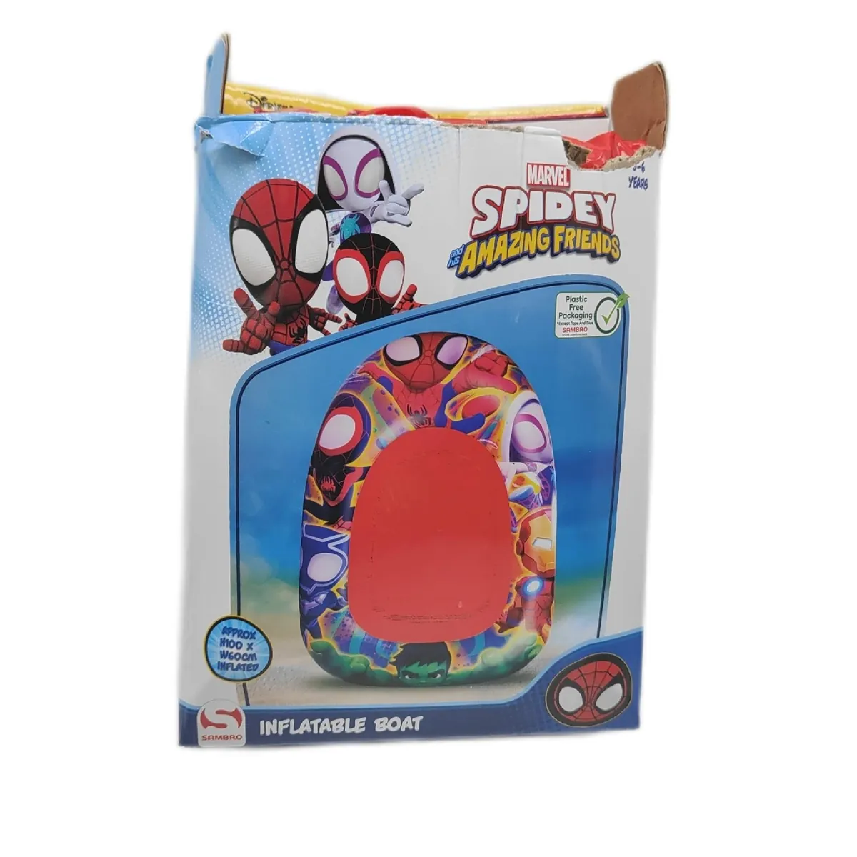 Marvel Spidey Schlauchboot Wasserspielzeug Poolspielzeug Kinderschwimmer Wassers