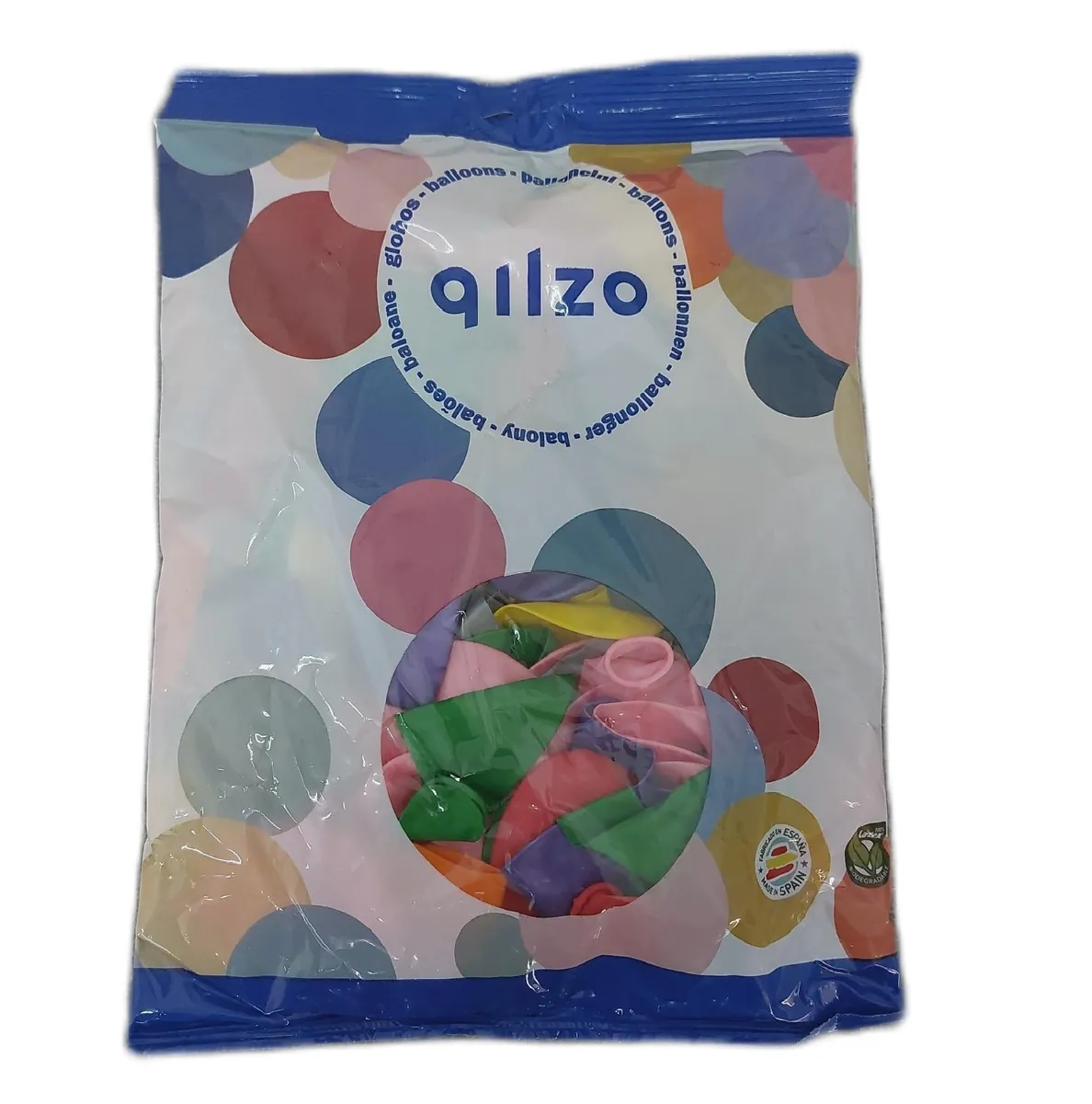 QILZO Ballons Partydekoration Metallic Farben 100 Stück Jubiläum Feier Deko Set