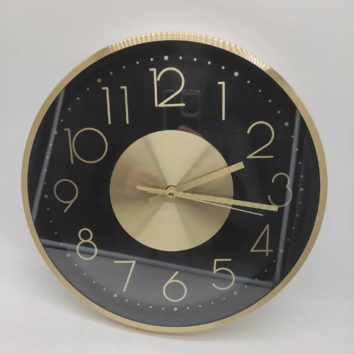 Toktekk Wanduhr Wohnaccessoires 12 Zoll Modern Lautlos Ohne Tickgeräusch