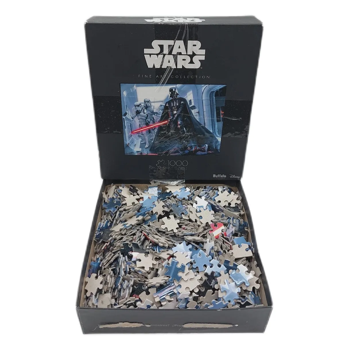 Star Wars Puzzle Die Ankunft von Lord Vader 1000 Teile Beutel offen Teile fehlen