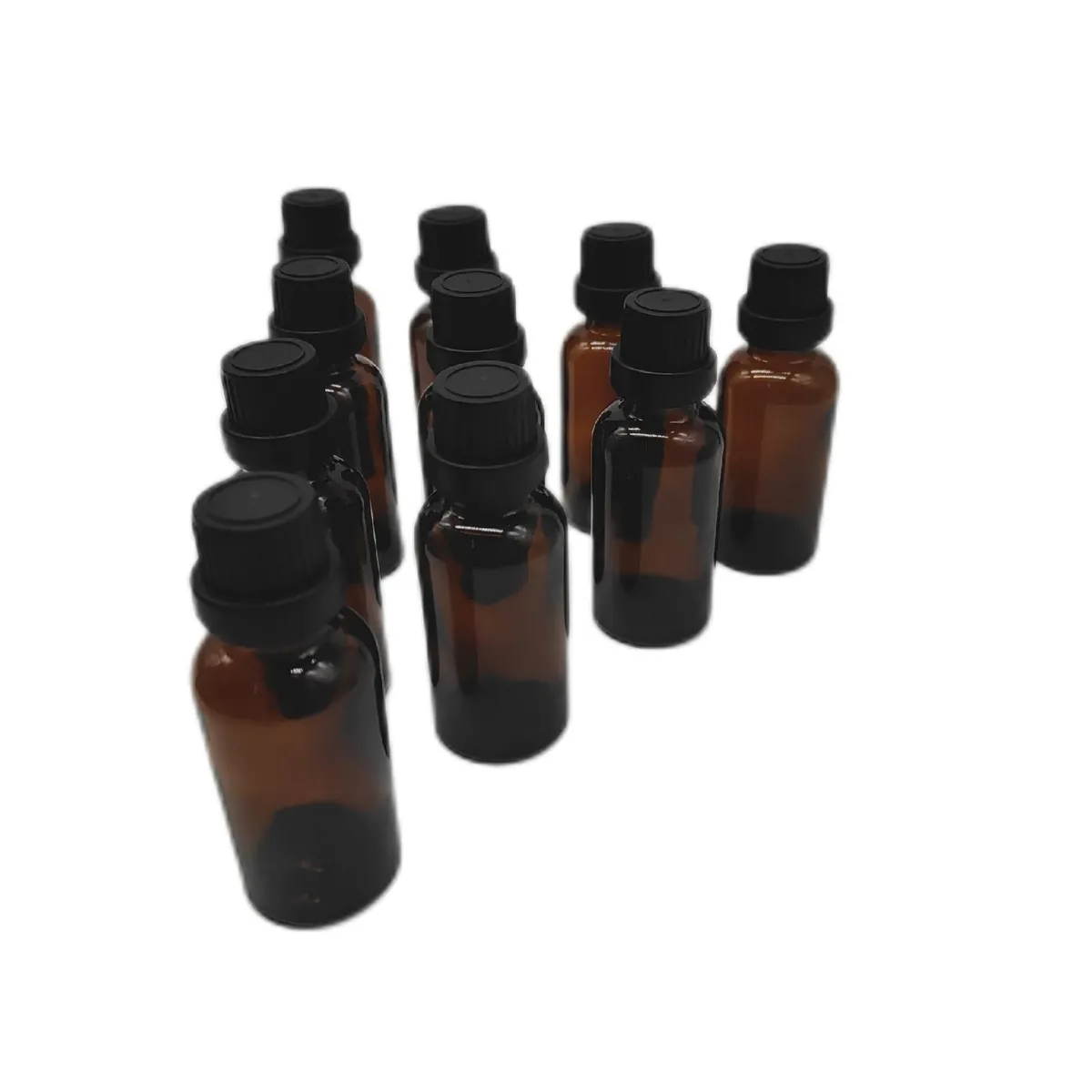 Furuising Tropfflaschen Behälter Braunglas Set 30ml Kosmetik