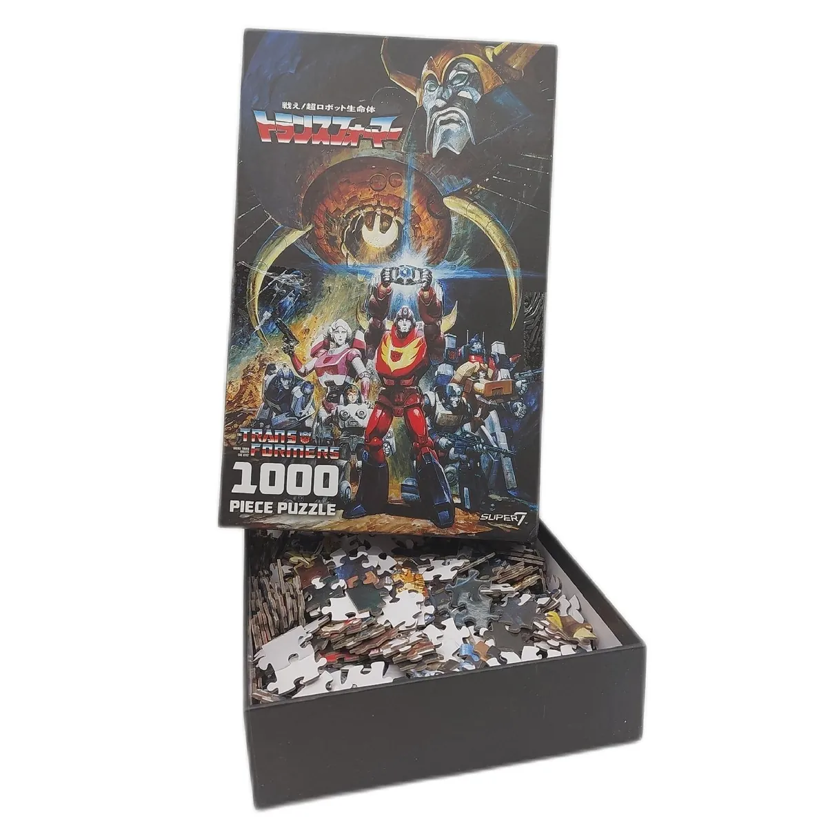 Super7 Puzzle Spiel Puzzle Abenteuer Transformers Japanischer Film 86 Teile 1000 Spaß