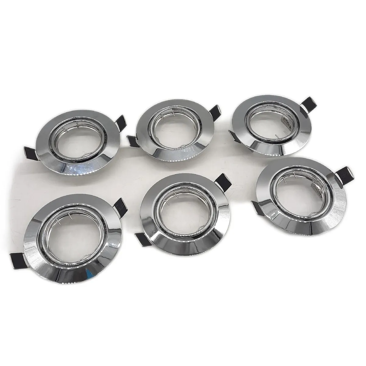 Wondlumi Einbaustrahler Beleuchtung LED Spots Chrom Set 230V Energies