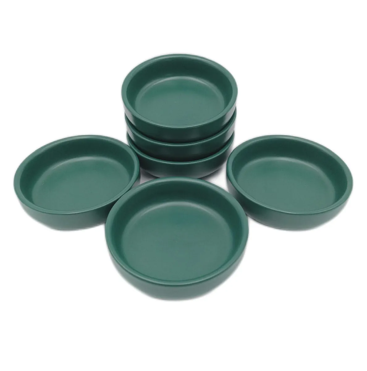 Dmnnlp Schalen Küchenbedarf Sojasaucenschale 9 cm Keramik Dips Matte