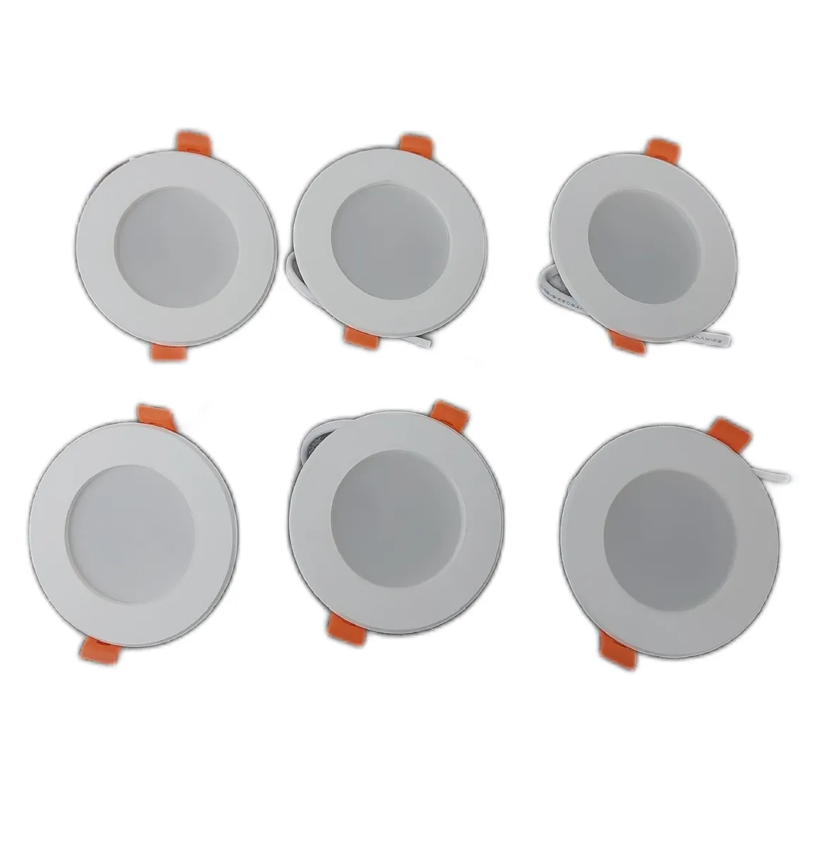 LED Einbaustrahler Deckenleuchte Beleuchtung 230V 6W Flach