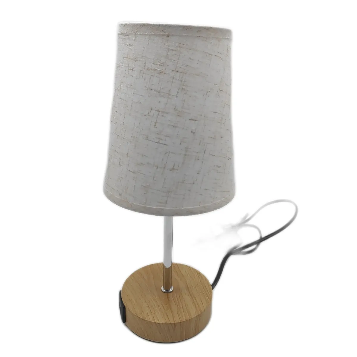Suright Nachttischlampe Beleuchtung Schlafzimmerlampe USB Ladeanschlüsse Touch Dimmbar