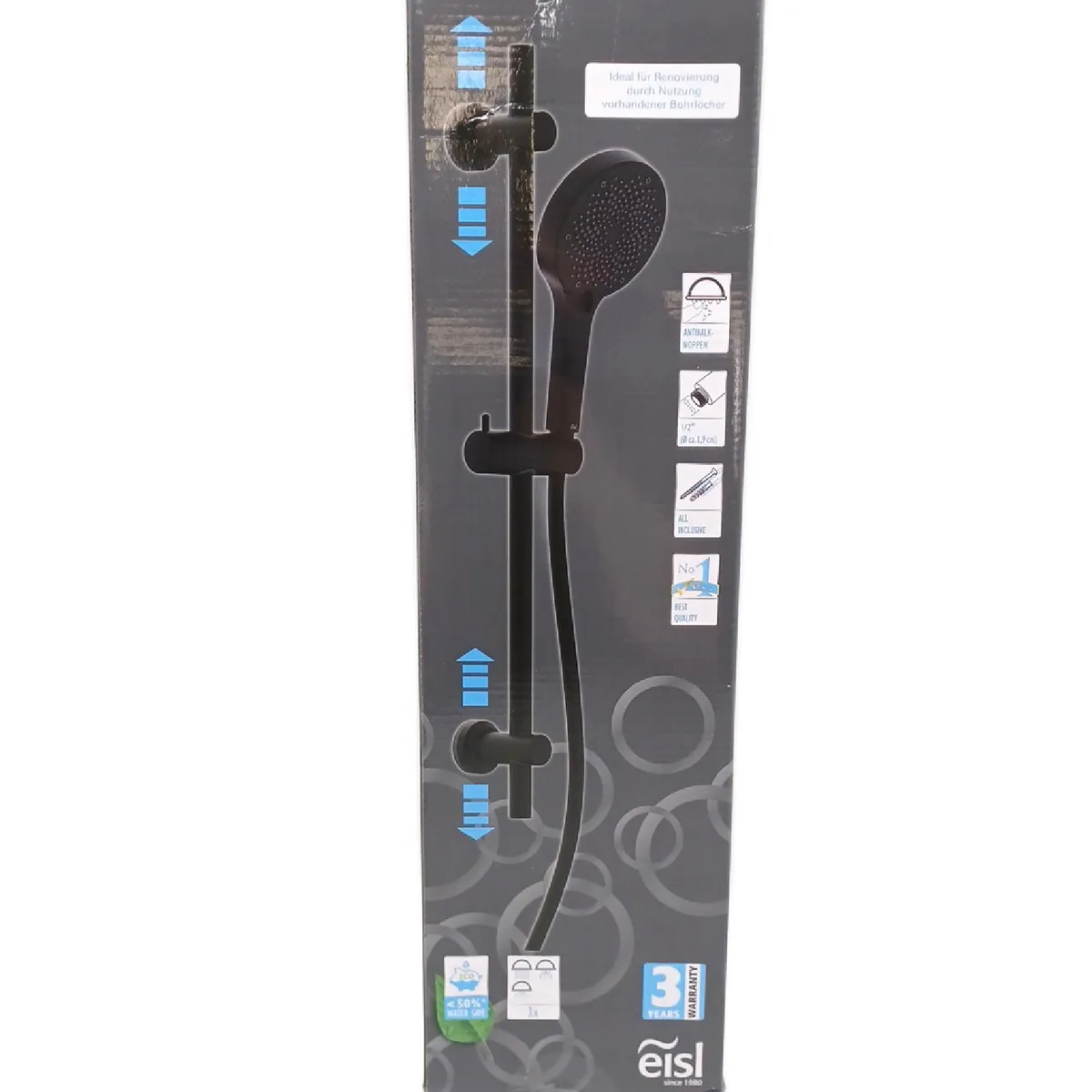 EISL Brausestangenset Badarmaturen Duschset 70 cm Stilo Badezimmer